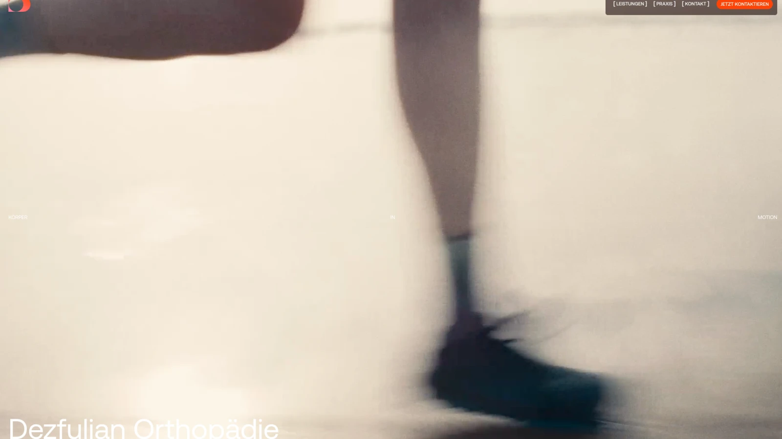 Ein Screenshot von dezfulian.at