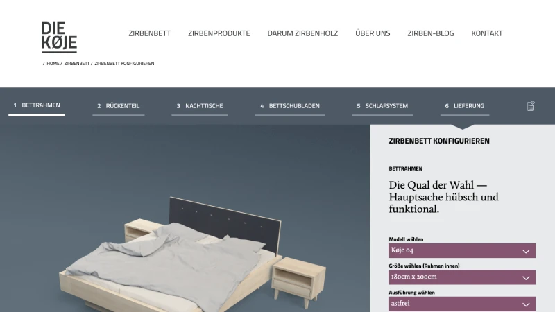 A screenshot of diekoje.com