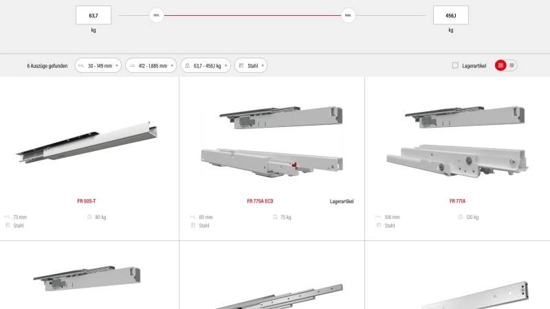 A screenshot of Fulterer.com – Relaunch of the Corporate Website