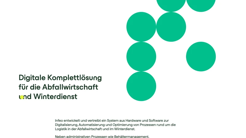 Ein Screenshot von infeo.at